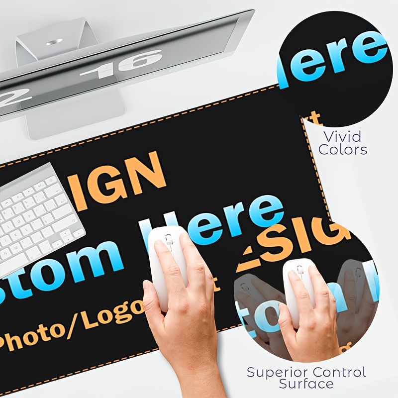 Custom Mouse Pad Personalized  - огляд і ціна Home Office Logo