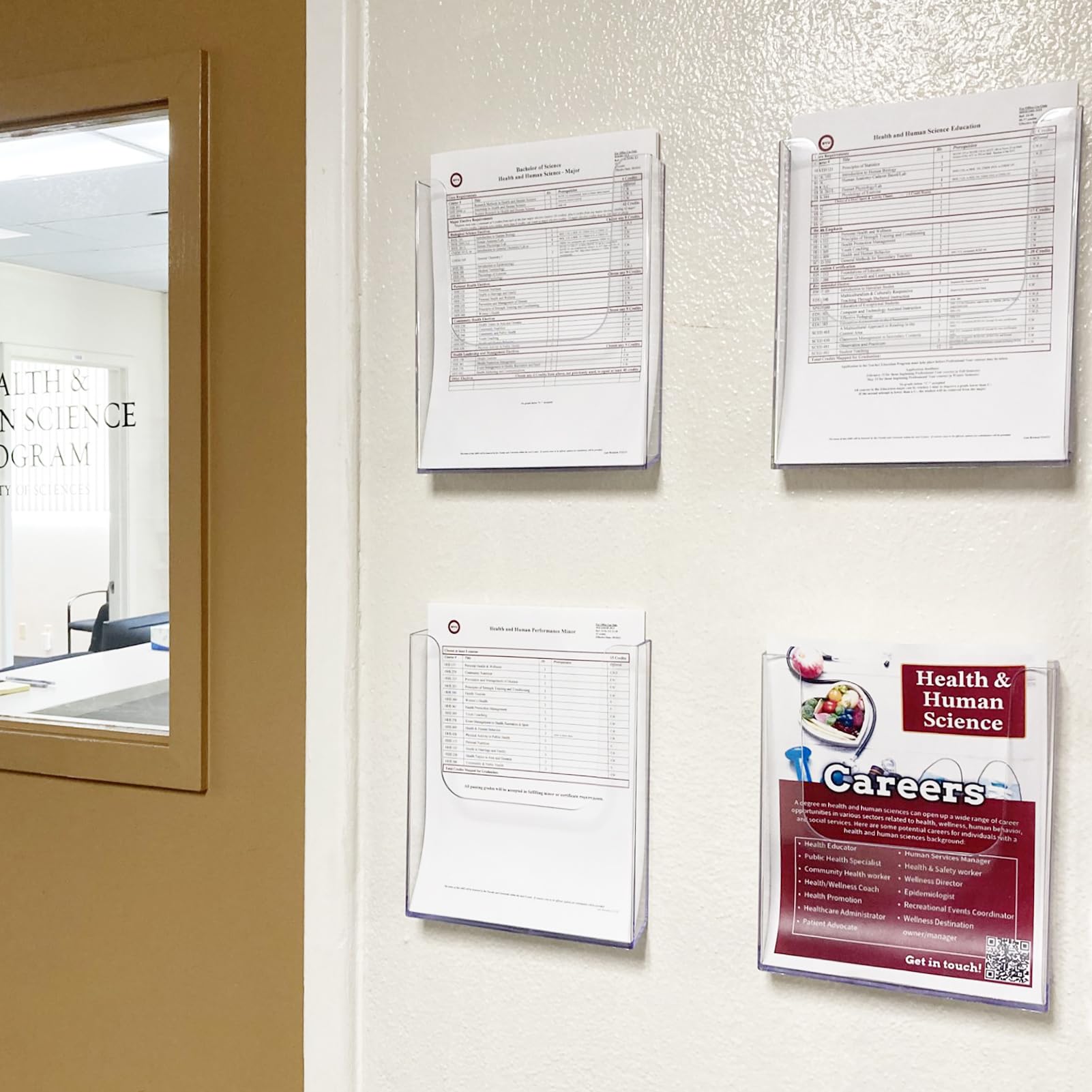 Wall Mounted Brochure Holder A - огляд і ціна Document Holder Stand