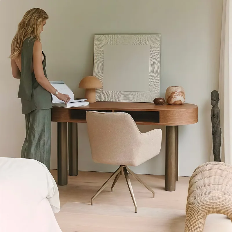 80 N French Solid Wood Desk Ho - огляд і ціна Home Office Work Table