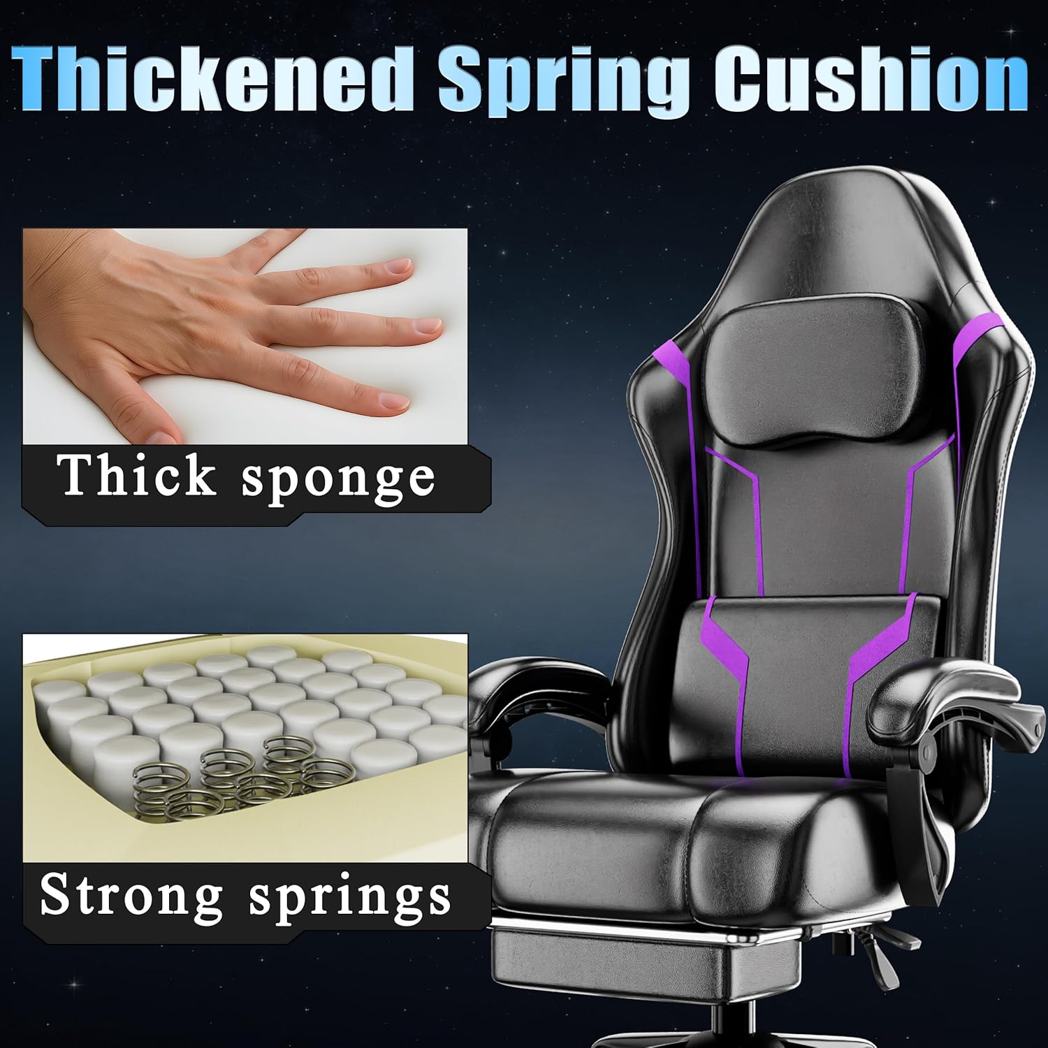 Ergonomic Gaming Chair with Po - огляд і ціна Ergonomic Office Chair