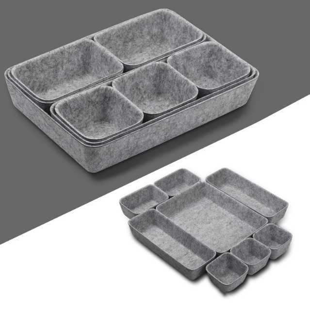 Drawer Felt Storage Box Soft D - огляд і ціна Home Office Work Table