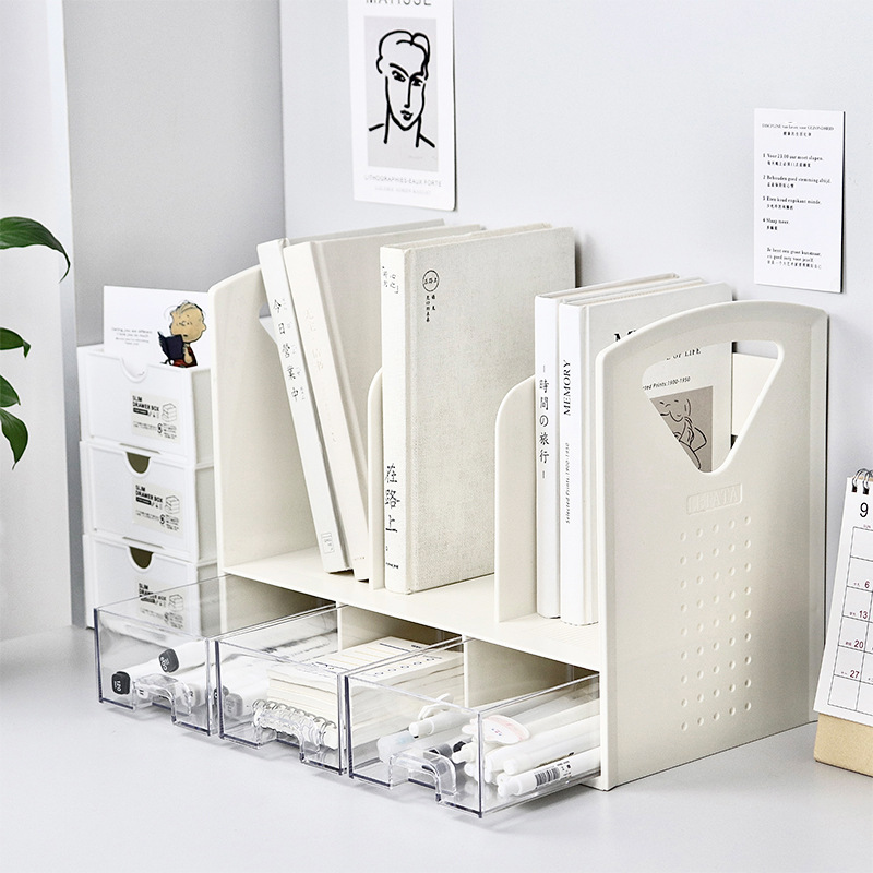 Space Saving Bookend with Draw - огляд і ціна Document Holder Stand