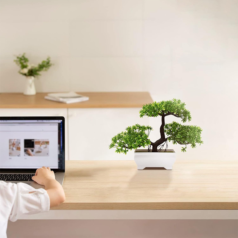 Artificial Bonsai Plastic Bion - огляд і ціна Home Office Layout